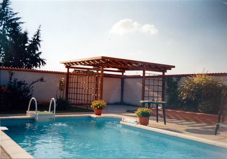 dřevostavba - pergola